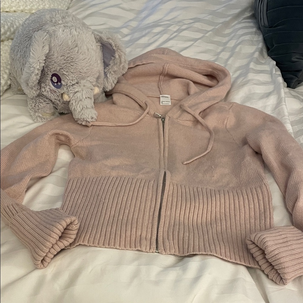 Gully Hicks Pink Hooded Women's Sweater